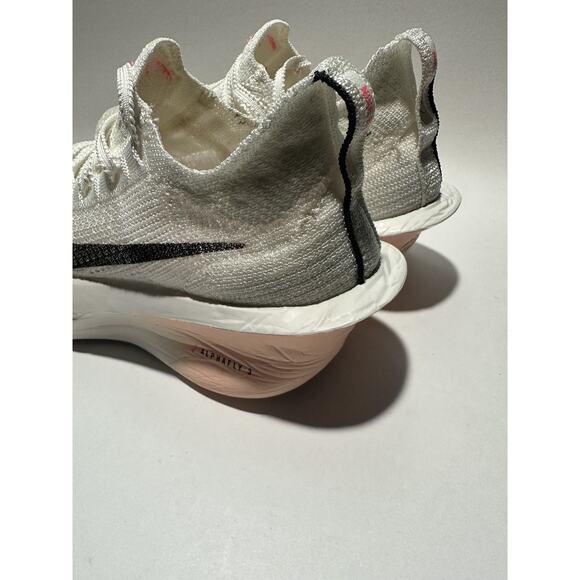 Air Zoom Alphafly NEXT% 3 'Sail Hot Punch' [FD8311-103] Men's 6 / Wmns 7.5 - Picture 4 of 5